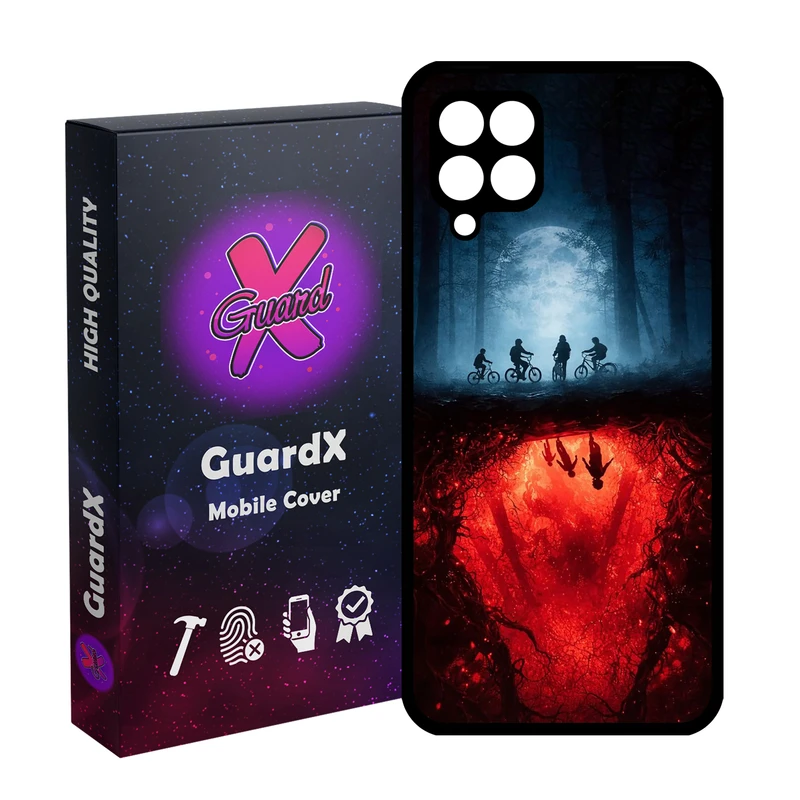کاور گارد ایکس طرح Stranger Things مدل 10902 مناسب برای گوشی موبایل سامسونگ Galaxy A12/M12/F12