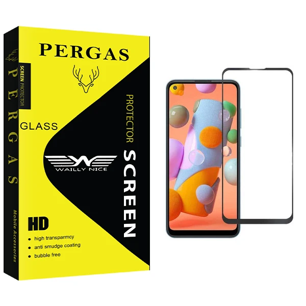 محافظ صفحه نمایش وایلی نایس مدل Pergas Glass مناسب برای گوشی موبایل سامسونگ Galaxy A11