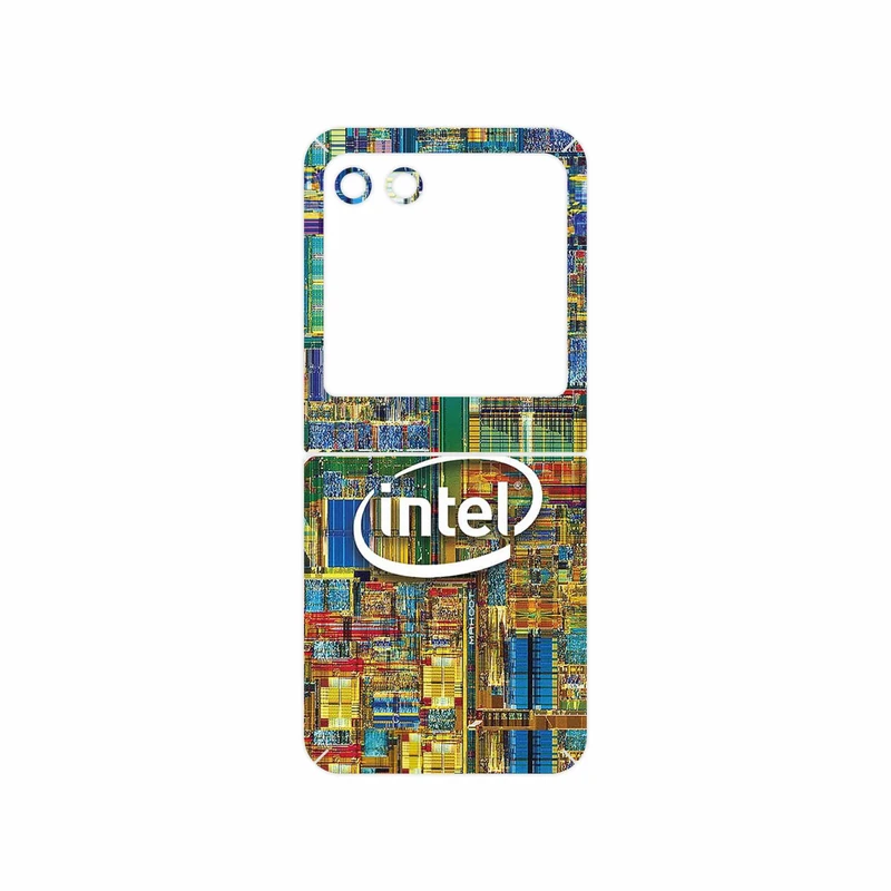 برچسب پوششی ماهوت مدل Intel مناسب برای گوشی موبایل موتورولا Razr 40 Ultra