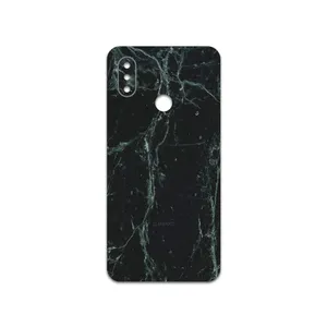 MAHOOT  Graphite-Green-Marble Cover Sticker for Xiaomi Mi 8