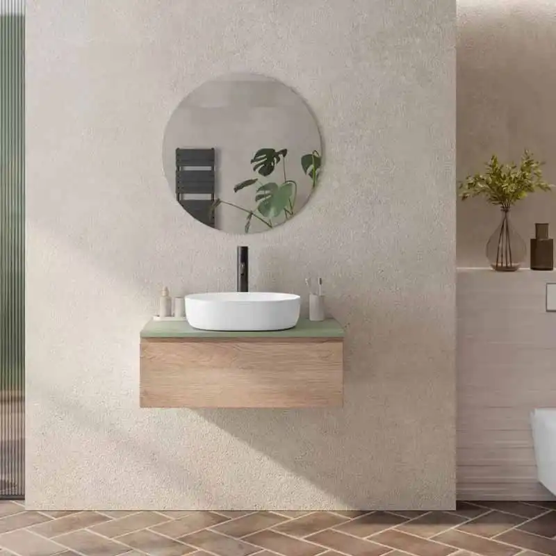 آینه سرویس بهداشتی الف طرح گرد کد S-90