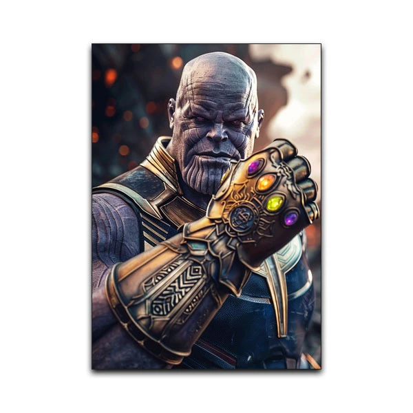 تابلو شاسی گوفی مدل تانوس اونجرز مارول طرح Marvel Avengers Thanos  کد HND25