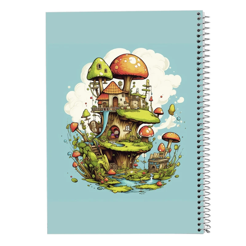 دفتر نت موسیقی 50 برگ مدوپد مدل Ghibli کد DF2448