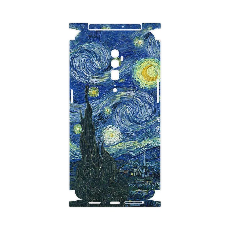 برچسب پوششی ماهوت مدل The Starry Night of van Gogh-FullSkin مناسب برای گوشی موبایل اپو RENO 10X