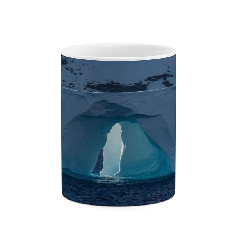 ماگ کاکتی مدل منظره برفی کد mgh14990