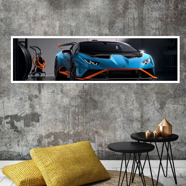 تابلو بکلیت طرح اتومبیل ماشین لامبورگینی مدل W-7881