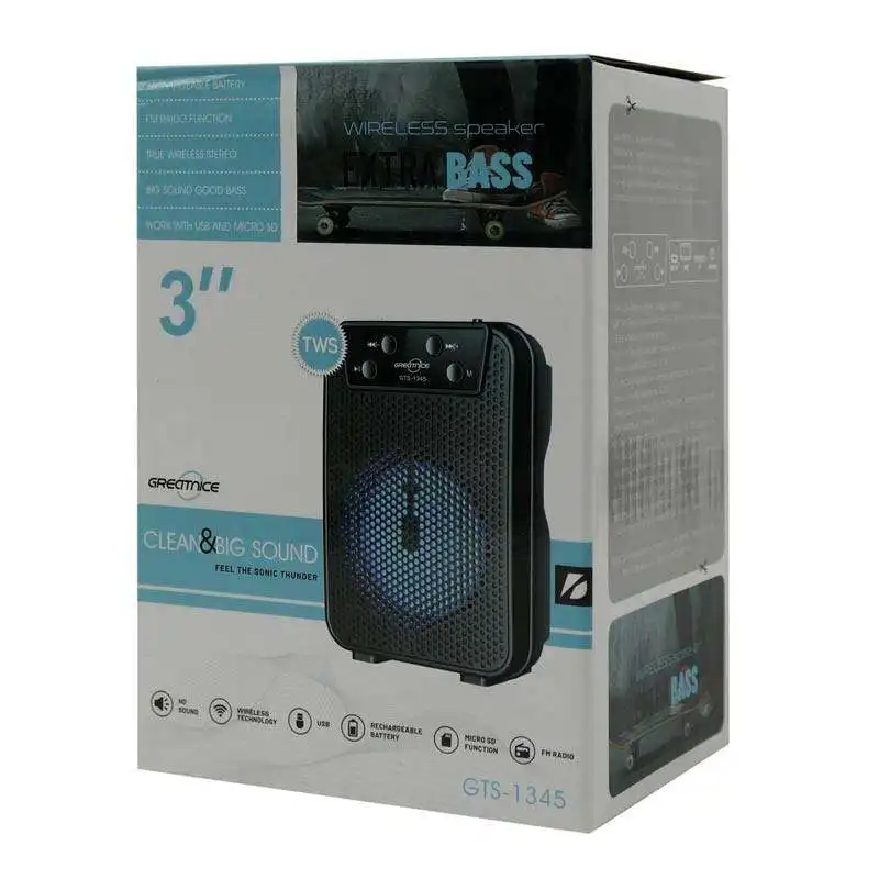 اسپیکر بلوتوثی قابل حمل مدل GTS-1345