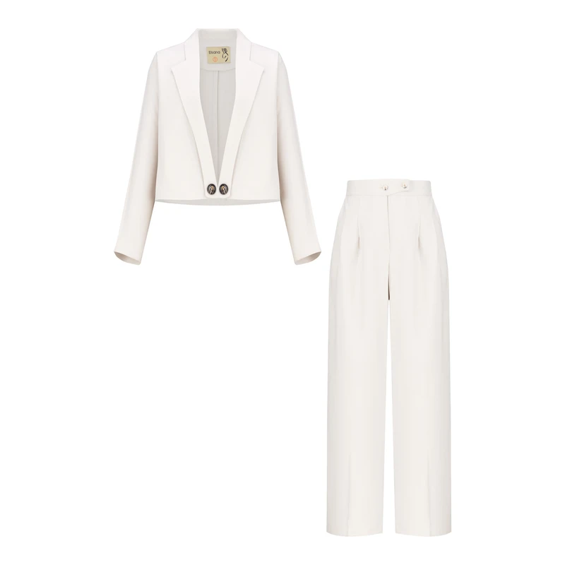 ست کت و شلوار رسمی زنانه السانا مدل آدیشا کد 2454