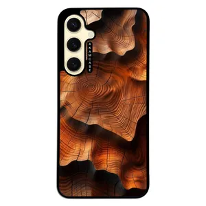 AKAM AMC-WSGS24FE-WOOD-9 Cover For Samsung Galaxy S24 FE