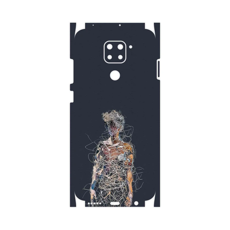برچسب پوششی ماهوت مدل Strings Digital Art 1-FullSkin مناسب برای گوشی موبایل شیائومی Redmi Note 9