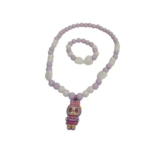 نیم ست دخترانه مدل مروارید کش دارلبو بو