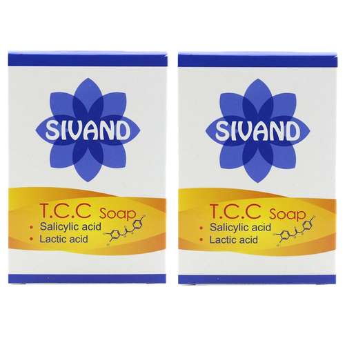 صابون ضد باکتری سیوند مدل TCC 0212 وزن 90 گرم مجموعه 2 عددی