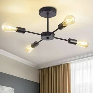 لوستر سقفی  4 شعله کد 499/4