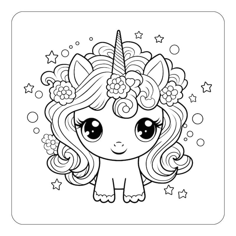 مگنت کاکتی طرح اسب تک شاخ و یونیکورن مدل mp30626