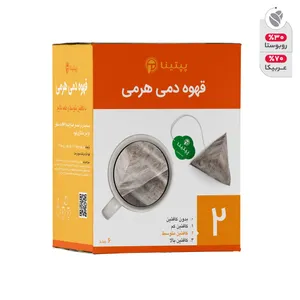 قهوه دمی هرمی شماره 2 پپتینا بسته 6 عددی