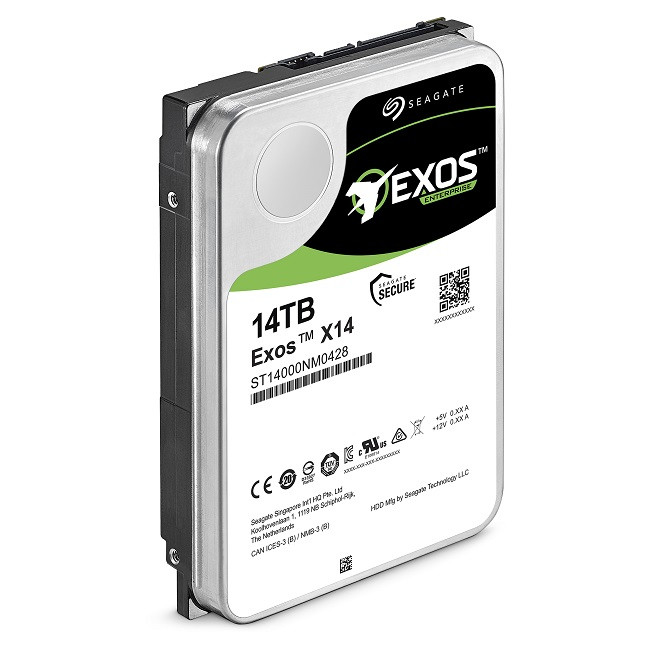 هارد دیسک اینترنال سیگیت مدل Exos ST14000NM001G ظرفیت 14 ترابایت 1