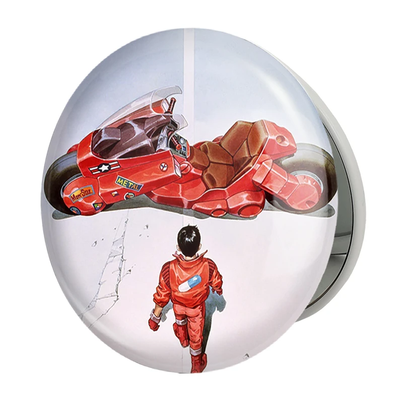 آینه جیبی خندالو طرح کاندا انیمه آکیرا مدل تاشو کد 33360