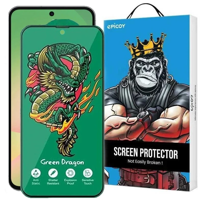 محافظ صفحه نمایش اپیکوی مدل Green Dragon ExplosionProof مناسب برای گوشی موبایل شیائومی  F7 Ultra /F7 Pro /Redmi Note 14s  