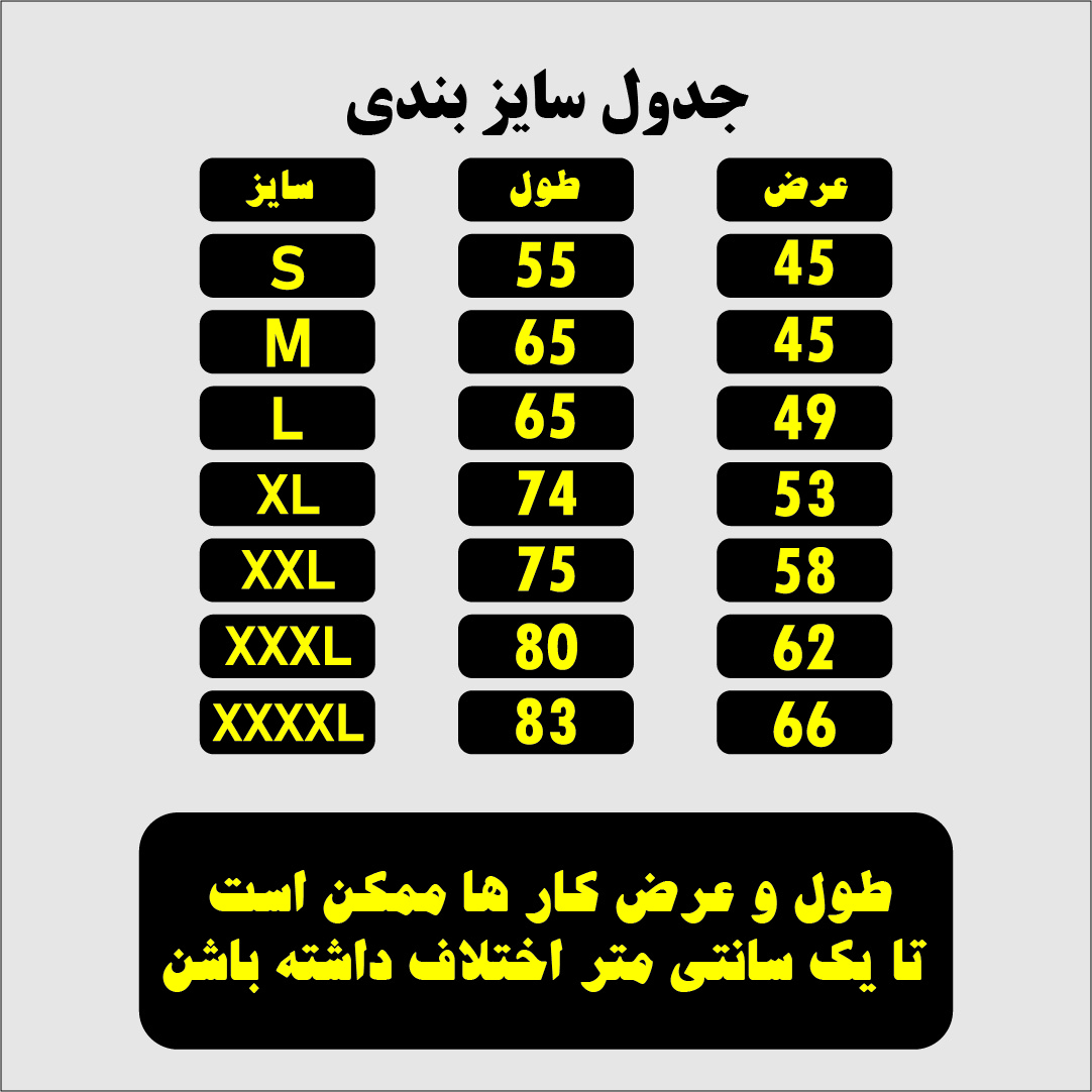 تی شرت آستین کوتاه مردانه مدل پنج تن کد m001
