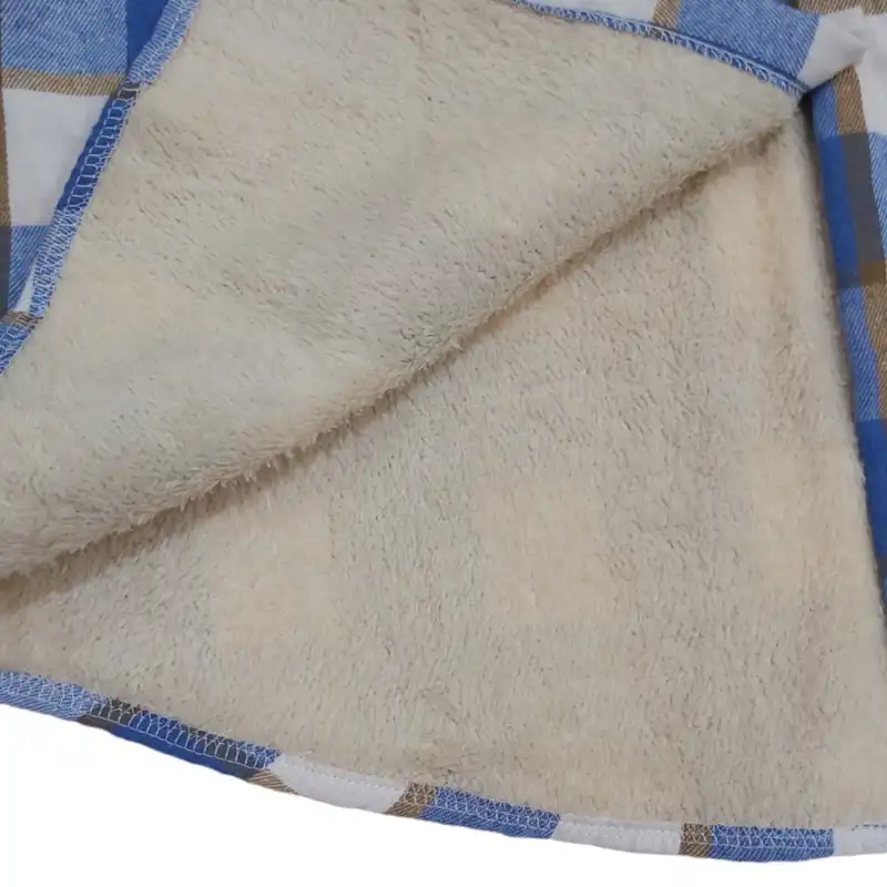 پالتو زنانه مدل چهارخ نه داخل خز