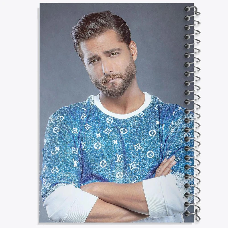 دفتر مشق 50 برگ خندالو مدل ماکان بند کد 27306