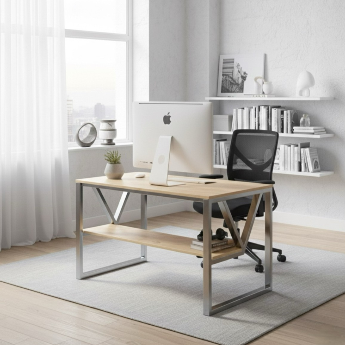 میز کامپیوتر مدل آترومتال MK122