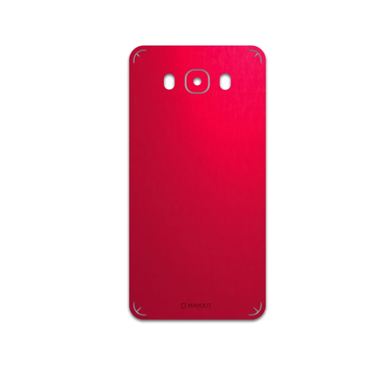 برچسب پوششی ماهوت مدل Matte-Warm-Red مناسب برای گوشی موبایل سامسونگ Galaxy J7 2016