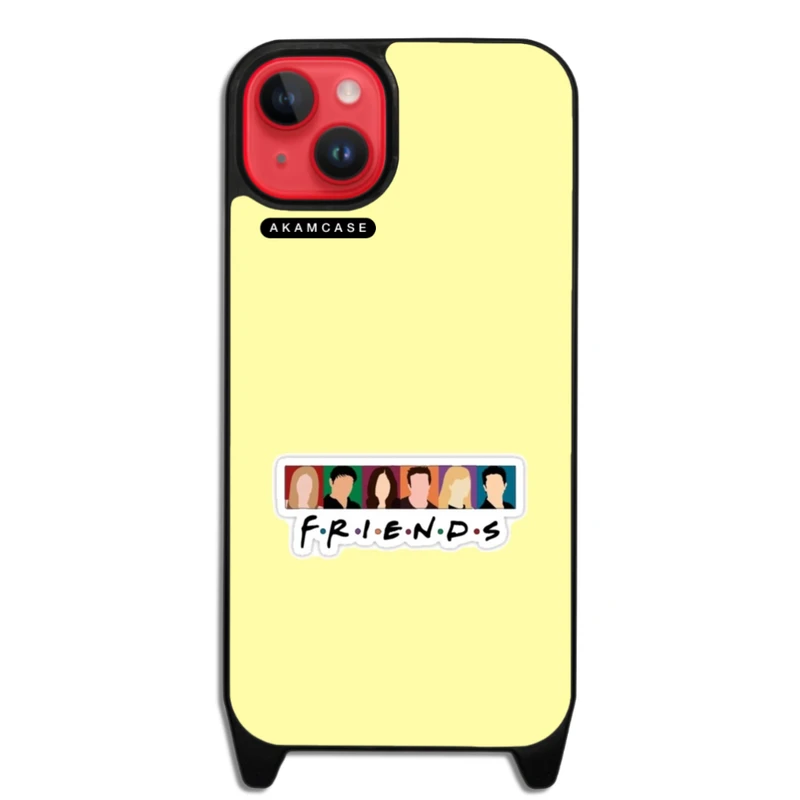 کاور آکام مدل AMCWLA15PLUS-FRIENDS1 مناسب برای گوشی موبایل اپل iPhone 15 Plus