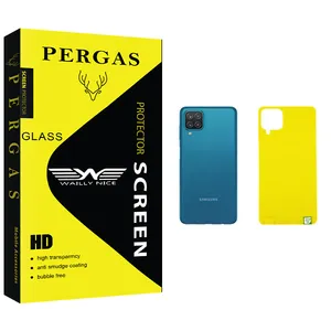 Waily Nice Pergas Glass Back Protector For Samsung سامسونگ Galaxy A12