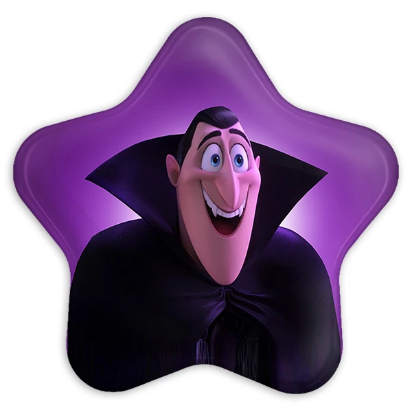 پیکسل خندالو طرح هتل ترانسیلوانیا مدل ستاره ای کد 3745