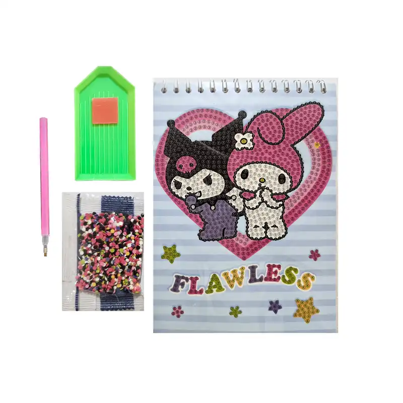 بازی آموزشی مدل نقاشی الماسی طرح کرومی t21