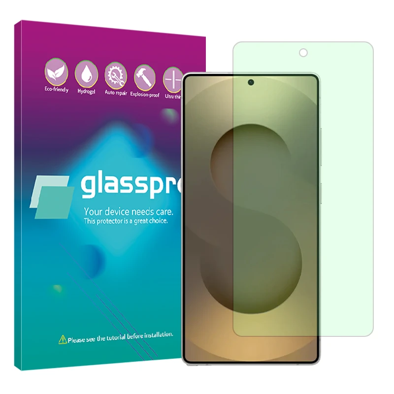 محافظ صفحه نمایش آنتی گرین گلس پرو مدل هیدروژلی مناسب برای گوشی موبایل سامسونگ Galaxy S25 Ultra