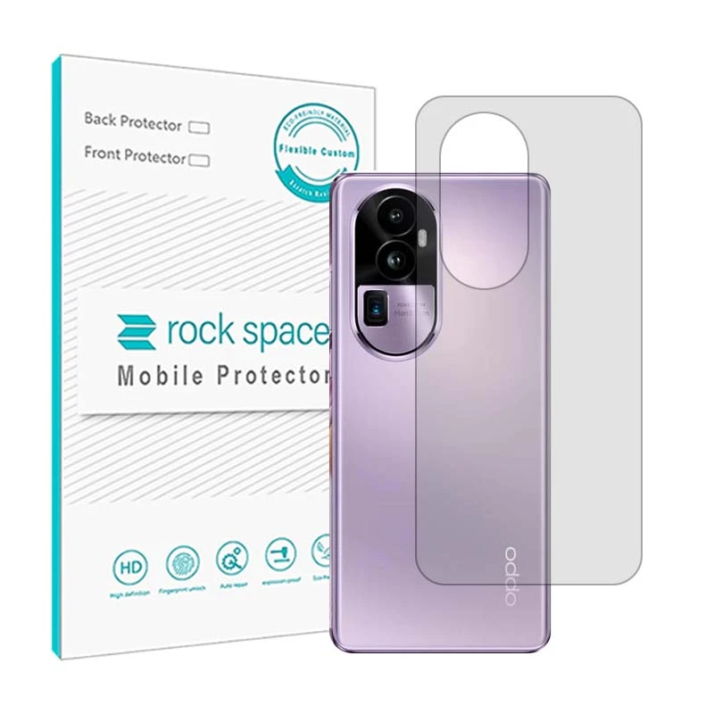 محافظ پشت گوشی شفاف راک اسپیس مدل HyGEL مناسب برای گوشی موبایل اوپو Reno10 pro plus