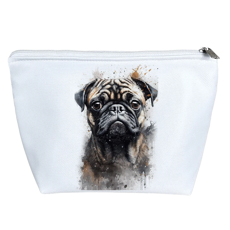 کیف لوازم آرایش دخترانه خندالو مدل سگ نژاد پاگ کد 2933