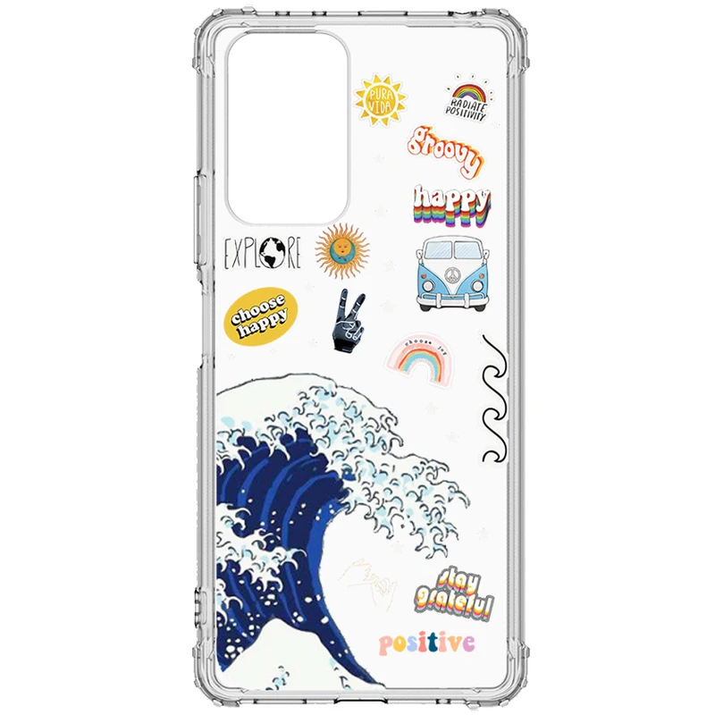 کاور طرح Wave مناسب برای گوشی موبایل شیائومی Redmi Note 10 Pro