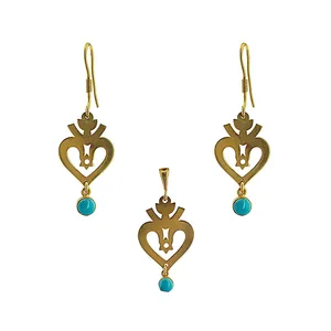 نیم ست نقره زنانه مدل zok-100045