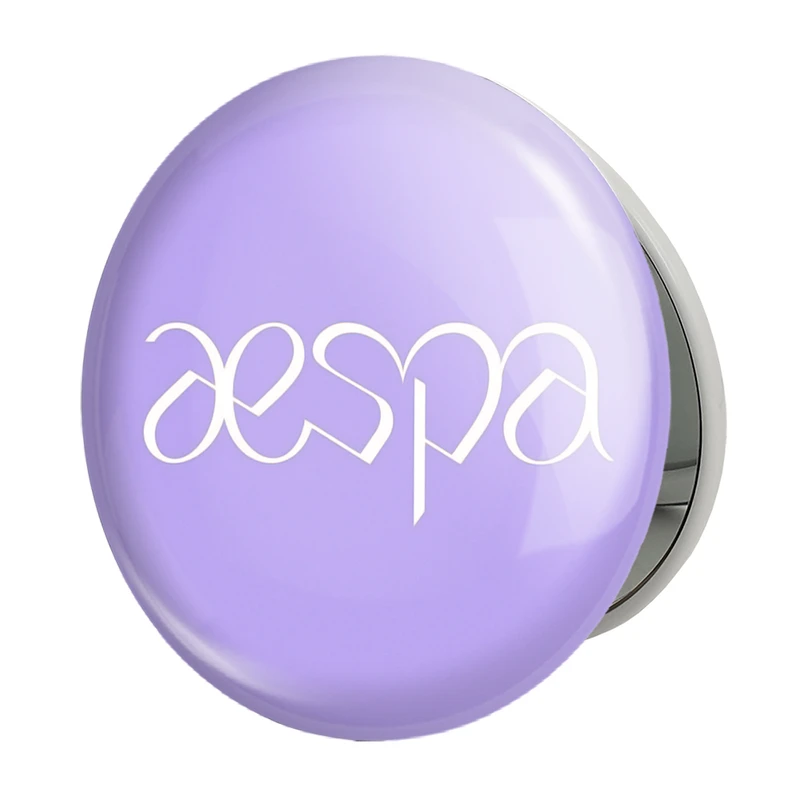 آینه جیبی خندالو طرح گروه آسپا Aespa مدل تاشو کد 19756 