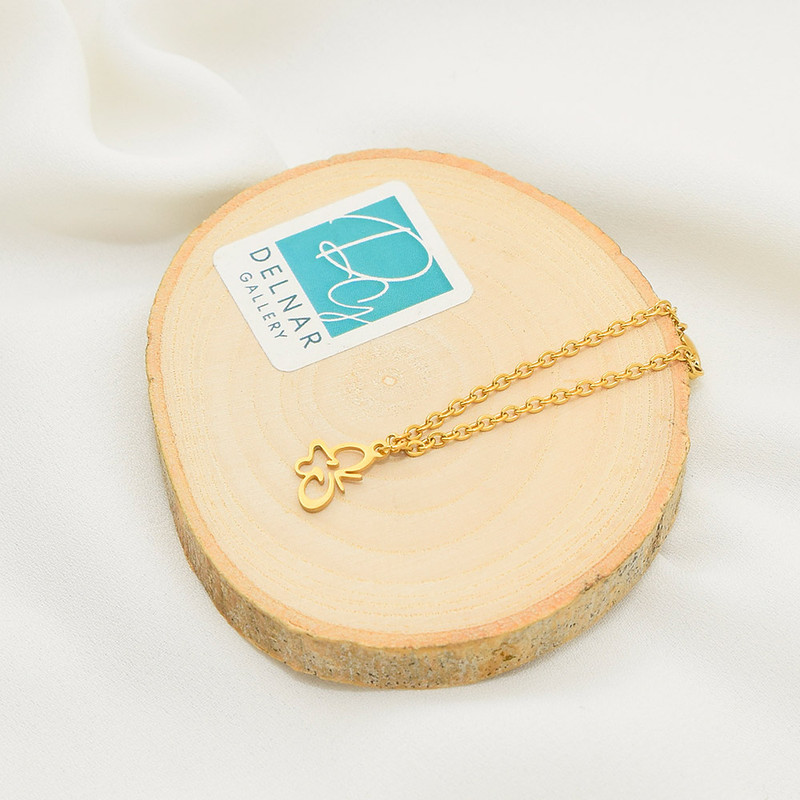 آویز ساعت زنانه دلنار گالری مدل پروانه کد 06 آویز ساعت زنانه دلنار گالری مدل پروانه کد 06