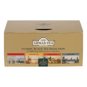 چای سیاه کیسه‌ای منتخب کلاسیک 4 طعم احمد - 48 گرم بسته 24 عددی