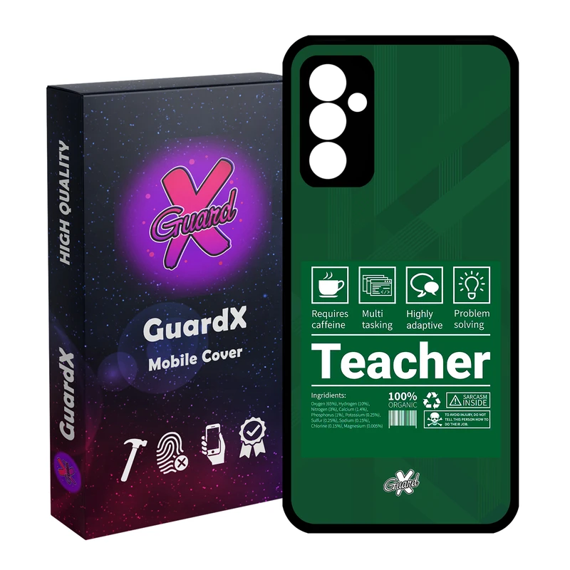 کاور گارد ایکس طرح معلم مدل Glass10537 مناسب برای گوشی موبایل سامسونگ Galaxy A55 / A55 5G
