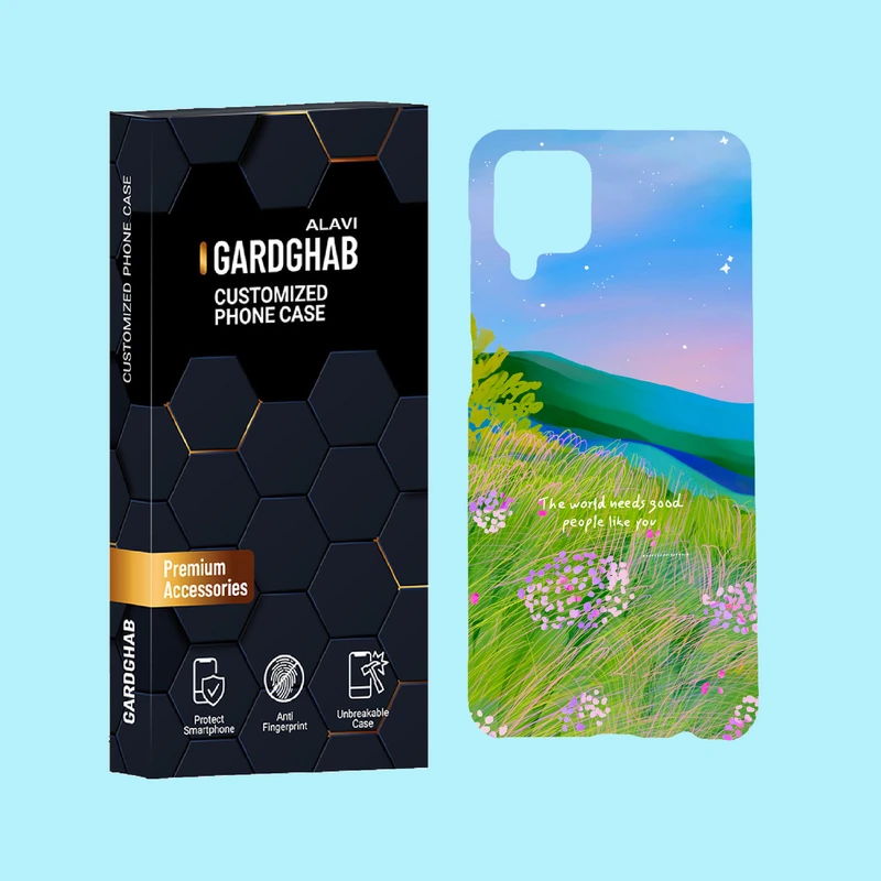 کاور گارد قاب علوی مدل منظره و طبیعت مناسب برای گوشی موبایل سامسونگ Galaxy A12