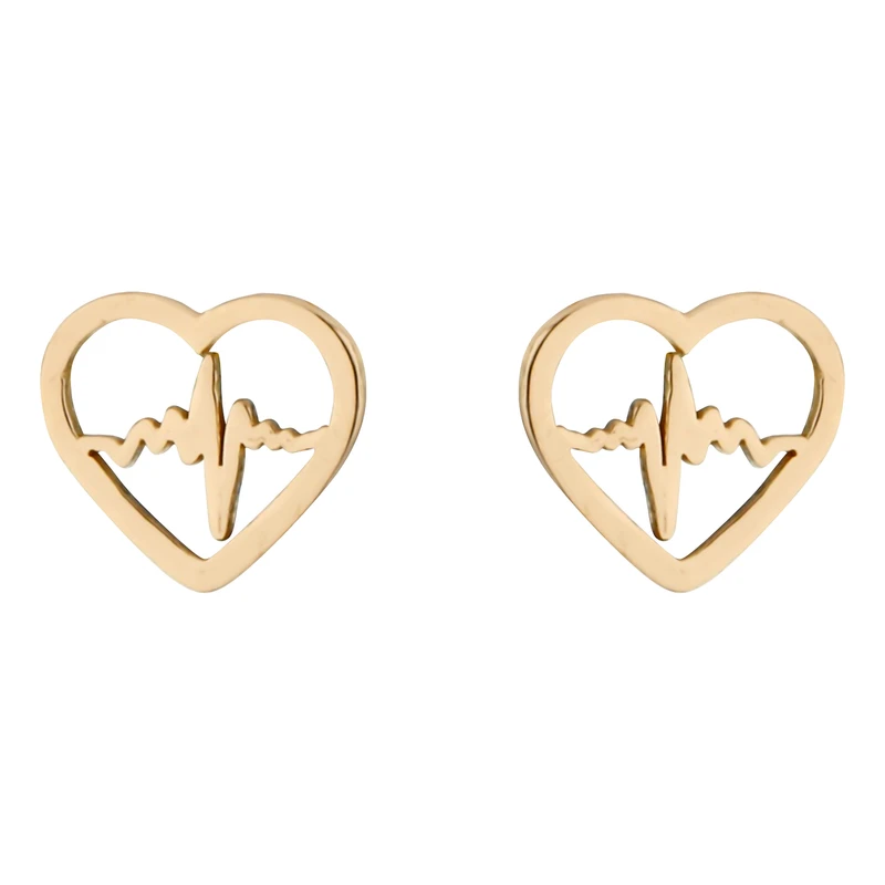 گوشواره طلا 18 عیار زنانه طلای مستجابی مدل 10202
