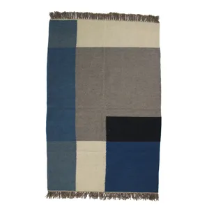 گلیم دستباف دو و نیم متری طرح مدرن کد 125