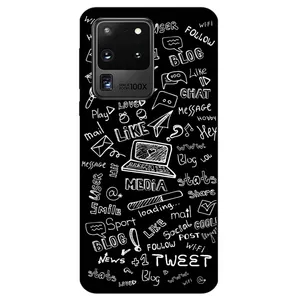 Megafone Social Media 1898 Cover For Samsung Galaxy S20 Ultra