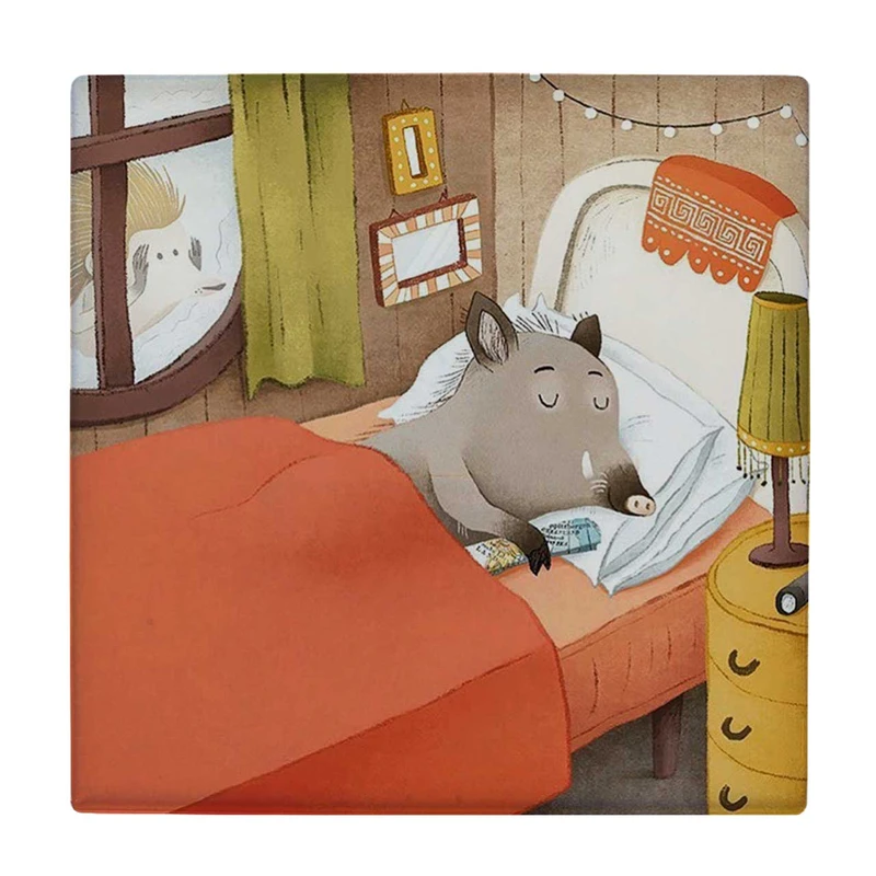 زیر لیوانی  طرح گراز خواب آلود کد    6096809_5262