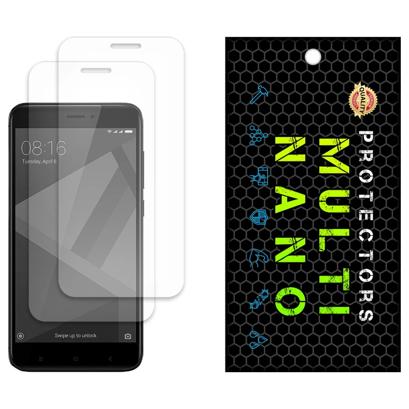 محافظ صفحه نمایش مات مولتی نانو مدل X-S2M مناسب برای گوشی موبایل شیائومی Redmi 4X (China) بسته دو عددی