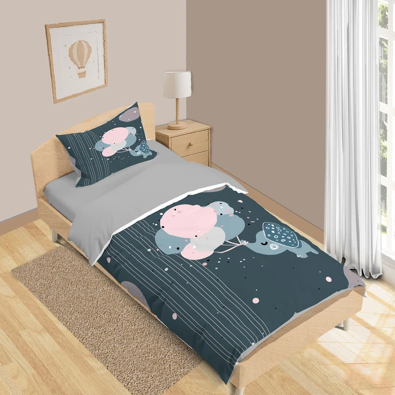 سرویس روتختی 1 نفر 5 تکه نوپه هوم مدل فیل T6364