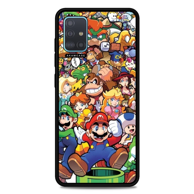 کاور آکام مدل AMC-WSGA51-SUPER MARIO5 مناسب برای گوشی موبایل سامسونگ Galaxy A51