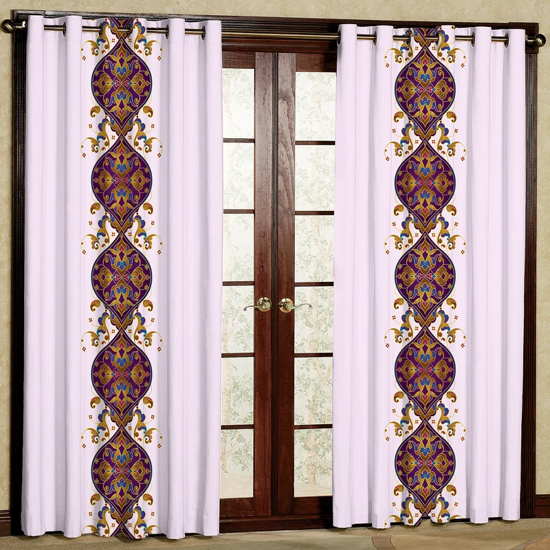 پرده مدل مخمل پانچی کد 4831 سایز 140x200 سانتی متر