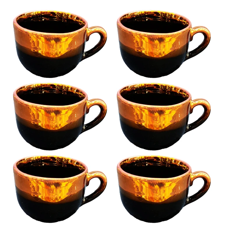 فنجان سرامیکی مدل احیایی کد20 مجموعه 6 عددی